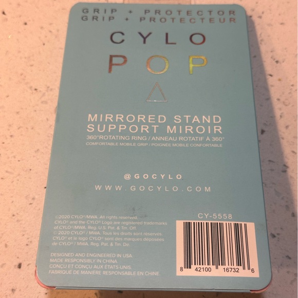 NWT MIRROR PHONE RING STAND by CYLO® - Picture 10 of 11